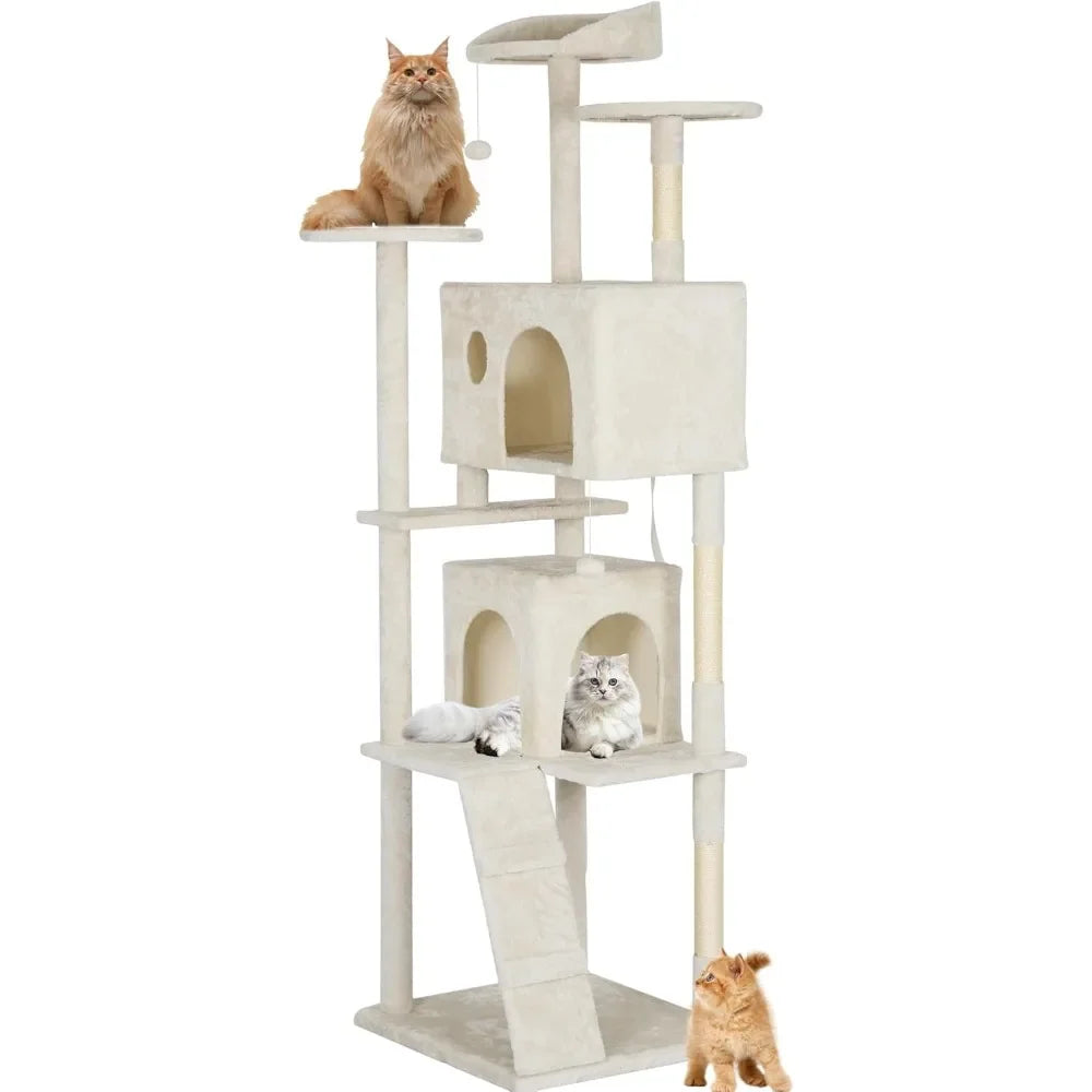 Cat Tree Tower Multi-Level Cat Furniture Activity Center