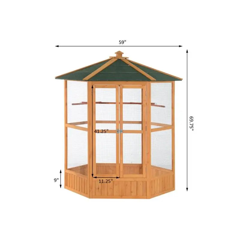 SichuanHign Concerned Bird Cage Durable Spacious Habitat