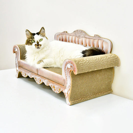 Large Cat Sofa Scratcher Couch Lounge Indoor Cat Kitten Toys