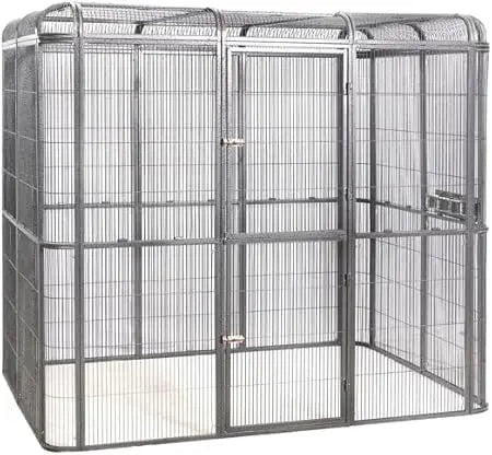 SENY Heavy Duty Walk In Aviary Cage For Large Birds
