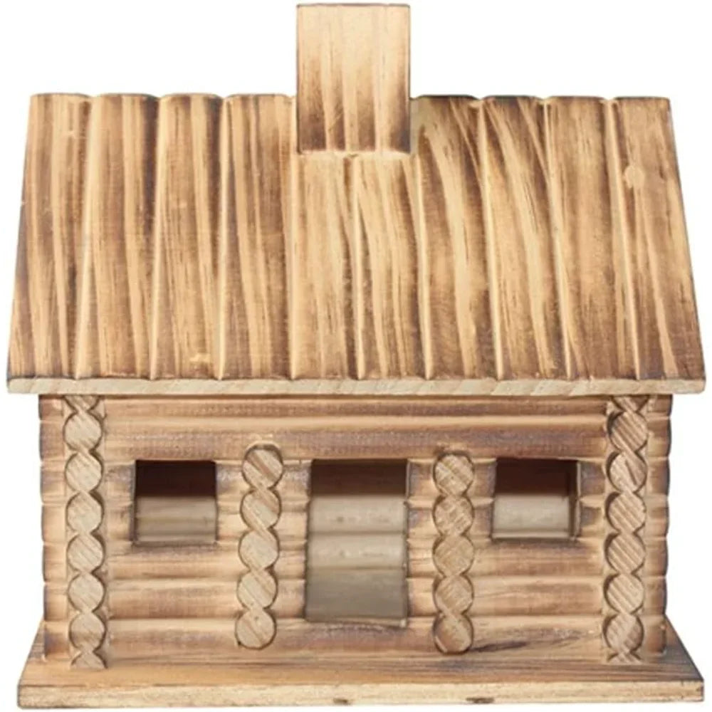 PEIS Wooden Bird Breeding House Outdoor Nest Box Decor For