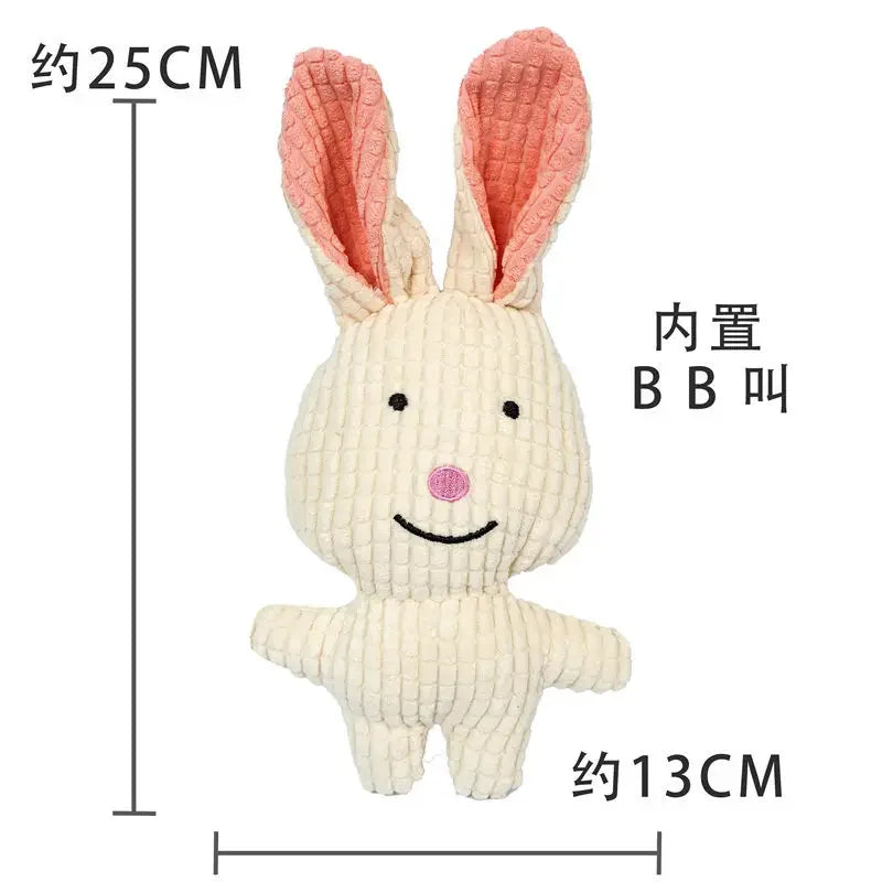 NoEnName Null Cute Plush Squeaky Dog Chew Toy