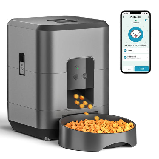 Hign Automatic Cat Feeder with App Control and Timer