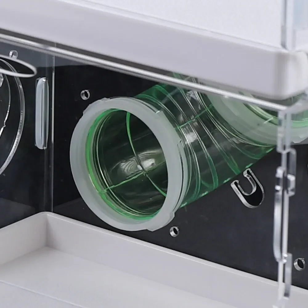 Clear Dual Level Small Pet Cage For Guinea Pigs Hamsters