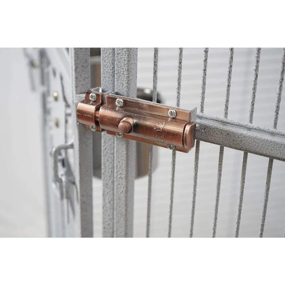 Gap Corner Bird Cage For Cockatiel And Parakeet Space Saver