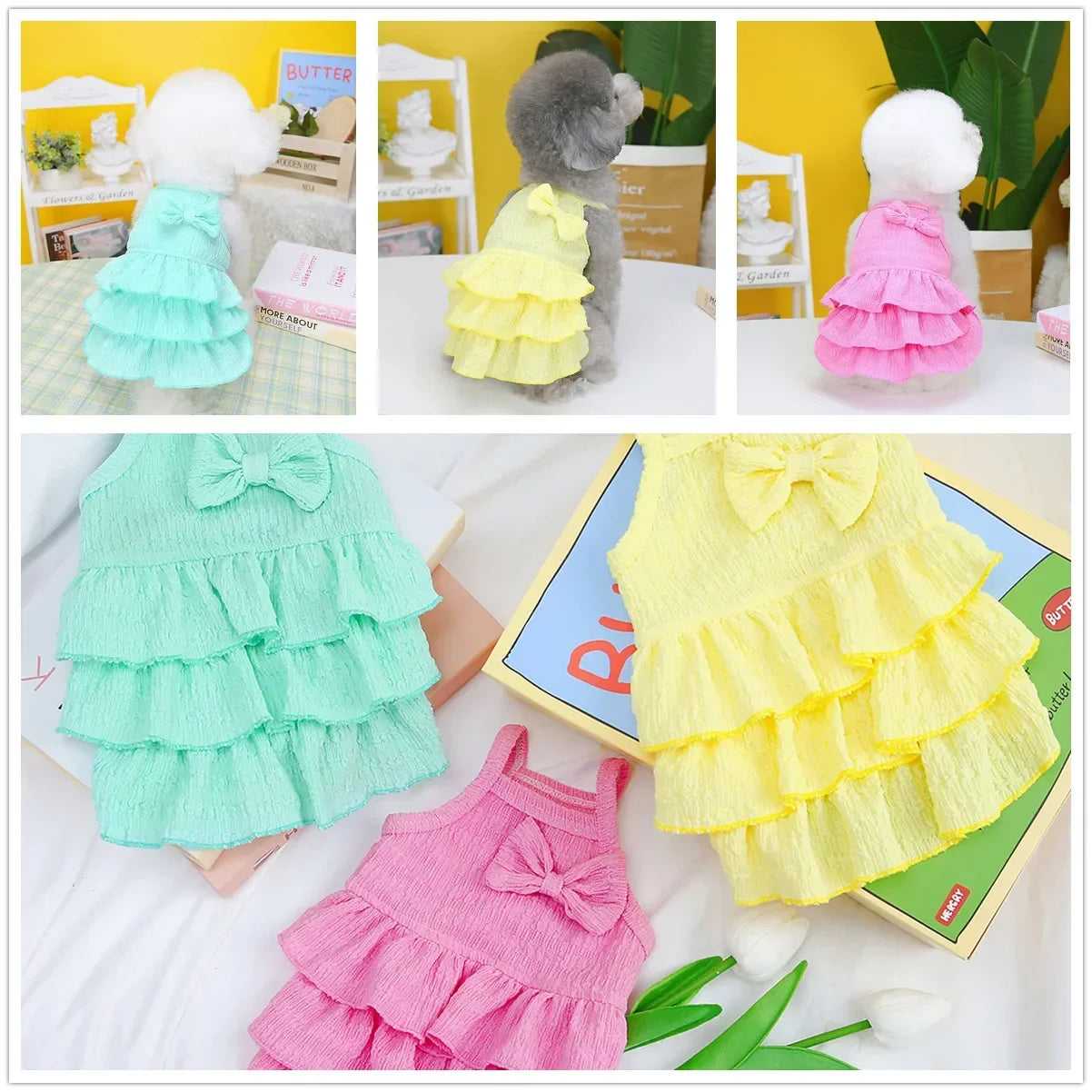 Guangdong Leather Dog Princess Dress Pet Skirt Costume