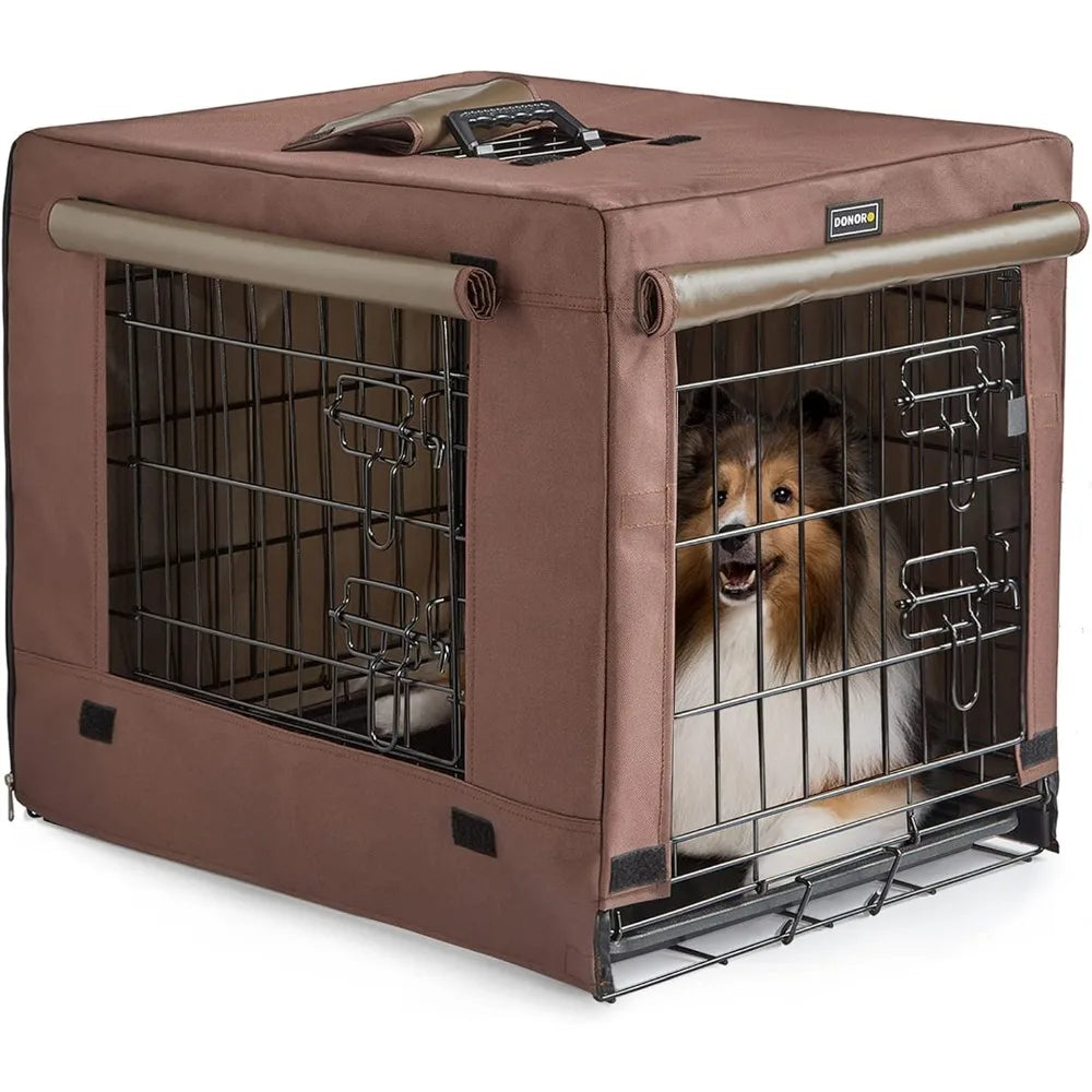 NoEnName Null Dog Crate Kit with Cover for Small Dogs