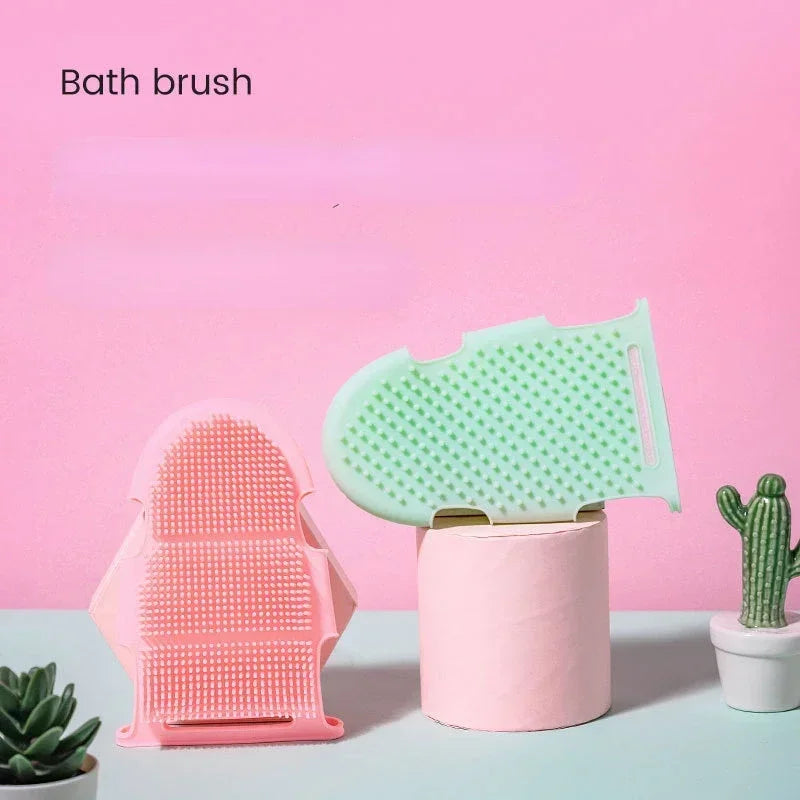 Dog Cat Bath Glove Deshedding Silicone Brush For Fur