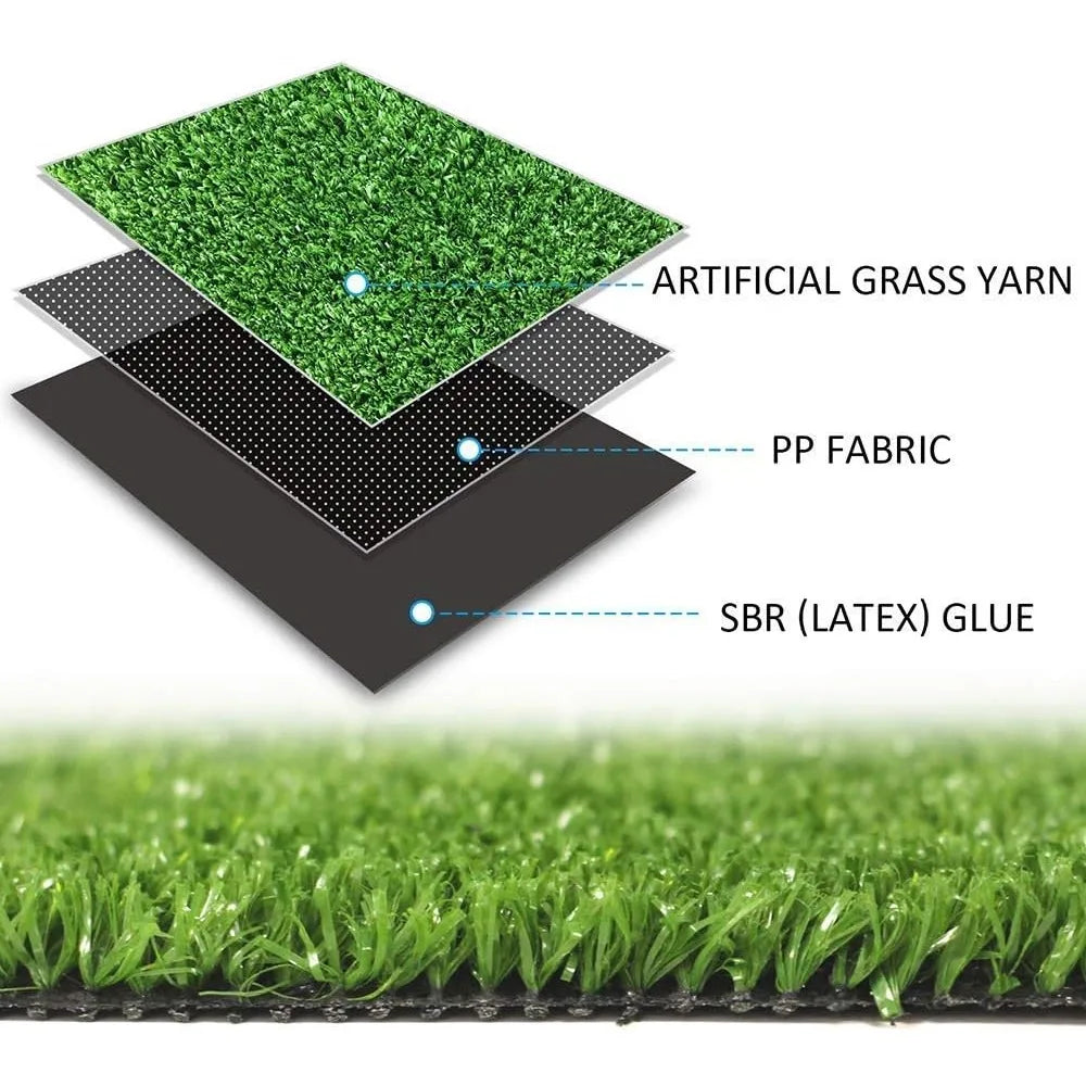 NoEnName_Null Artificial Turf Grass Mat for Pets and Gardens