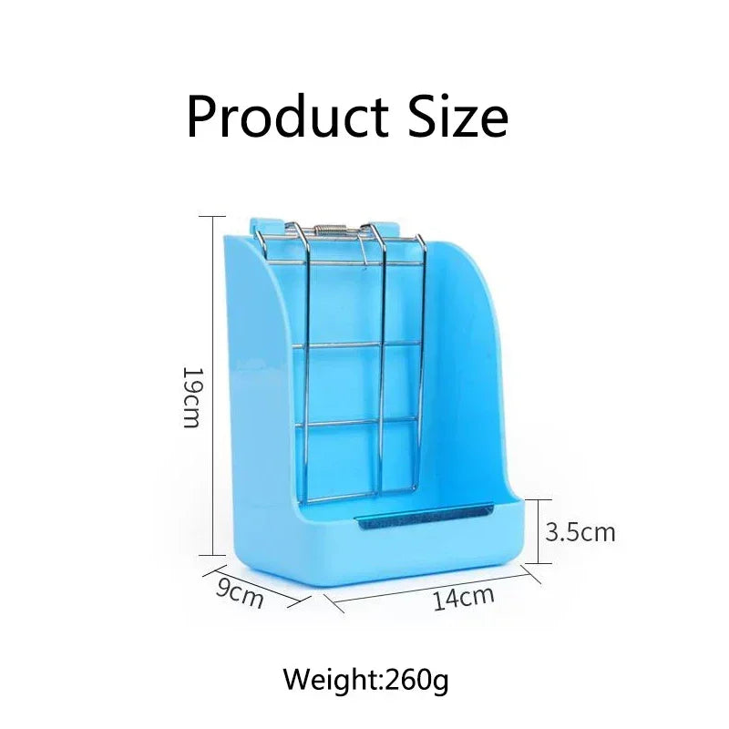 Rabbit Hay Feeder Dispenser For Hanging Cage Small Animals