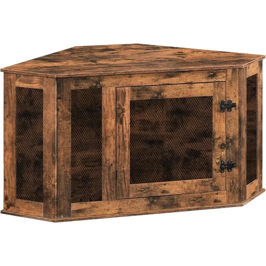 NoEnName_Null Wooden Dog Crate Furniture Indoor Pet Kennel