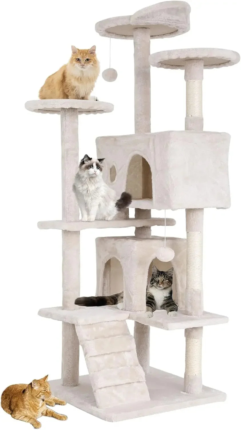 Cat Tree Tower Multi-Level Cat Furniture Activity Center