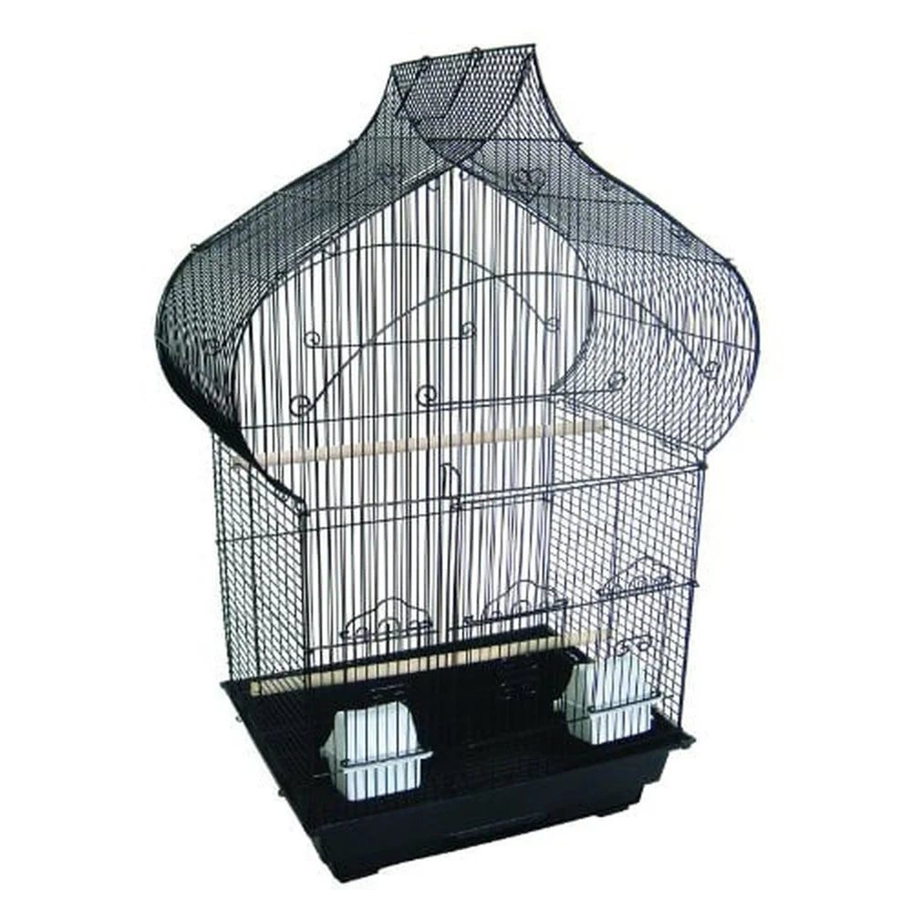 Fujian Bird Cage With Sliding Door Feeding Cups Easy Clean