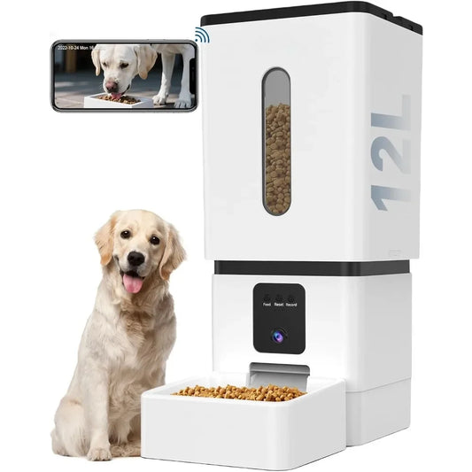 Breed Automatic Dog Feeder With Camera WiFi App Control