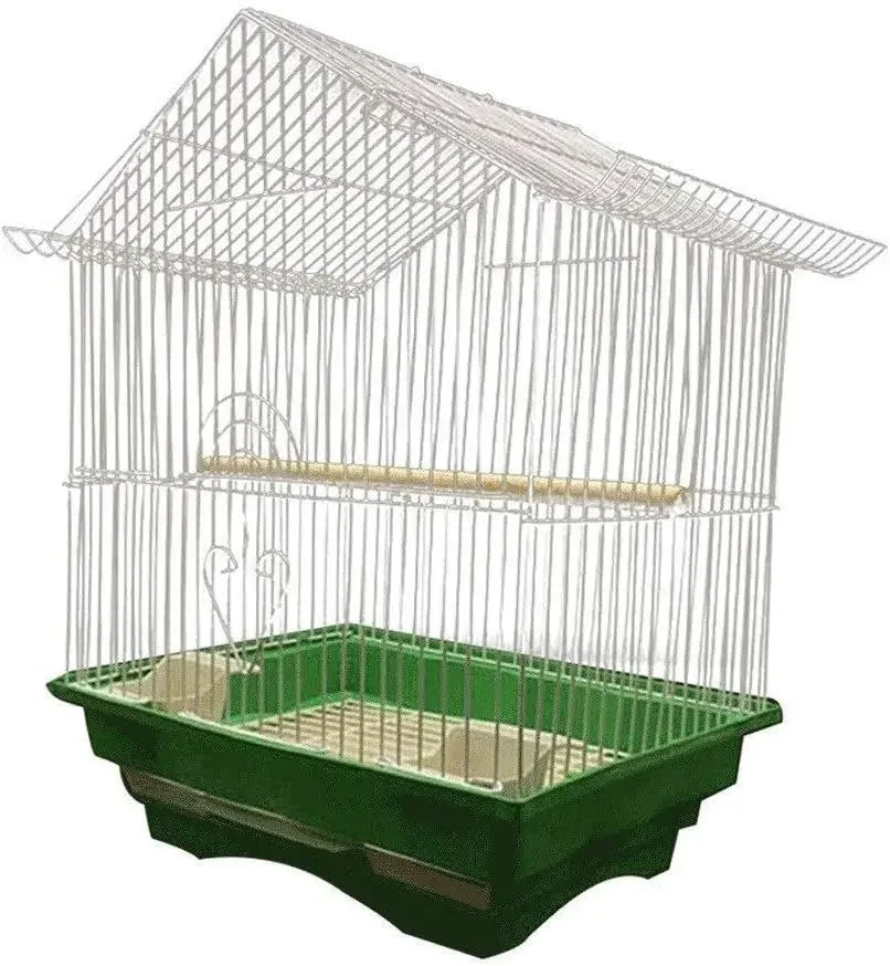 Peisi Wood Bird Cage With Nest Stand And Feeding Tray