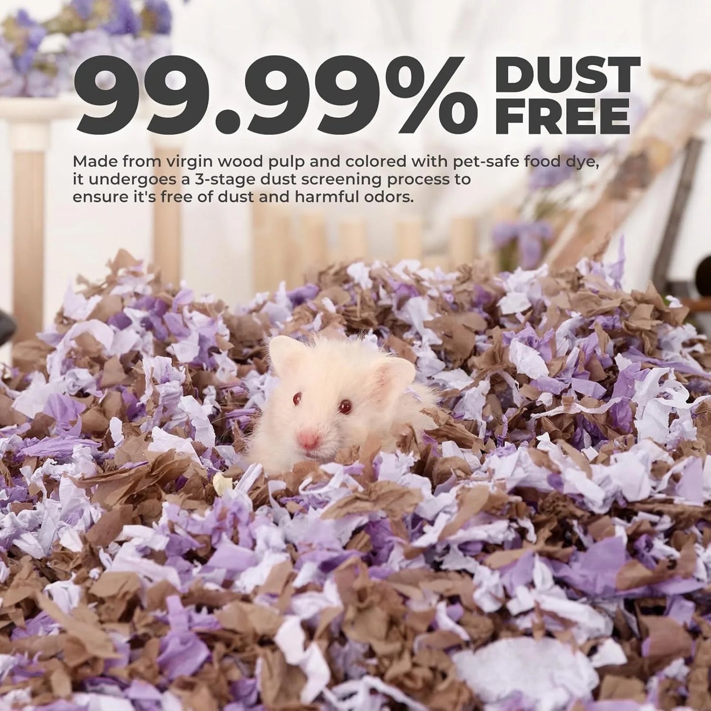 Small Pet Bedding Natural Shavings Dust Free Odor Control