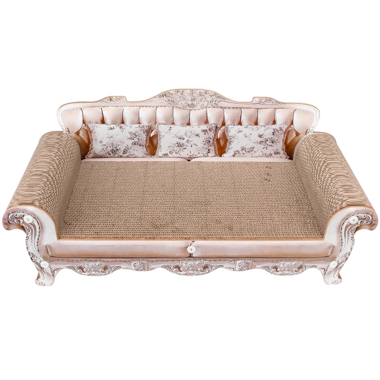 Large Cat Sofa Scratcher Couch Lounge Indoor Cat Kitten Toys
