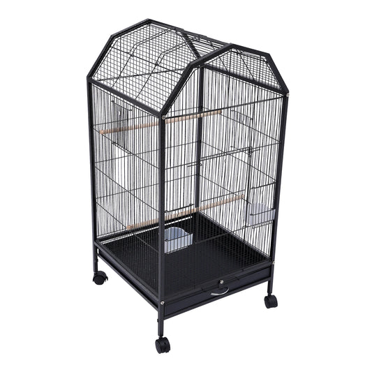Guangdong Large Iron Bird Cage With Stand For Parrots