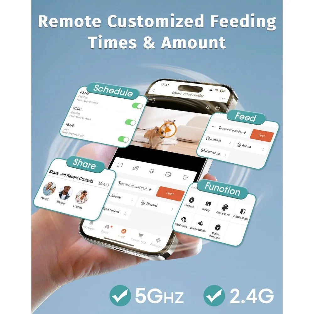 Automatic Dog Feeder with Camera by NoEnName_Null