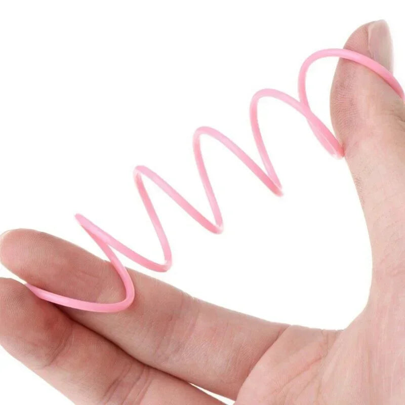 NoEnName Null Cat Spring Toys Colorful Spiral Interactive Toy Set