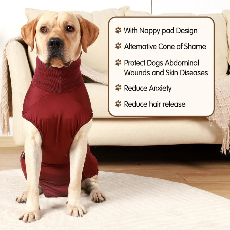 Recovery Suit for Dogs and Cats After Surgery Pet Shirts