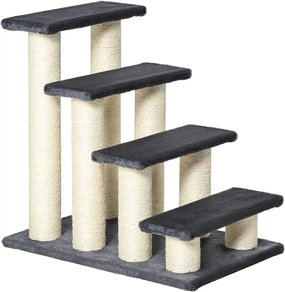 Cat Tree For High Beds Indoor Cats With Sisal Scratching Post
