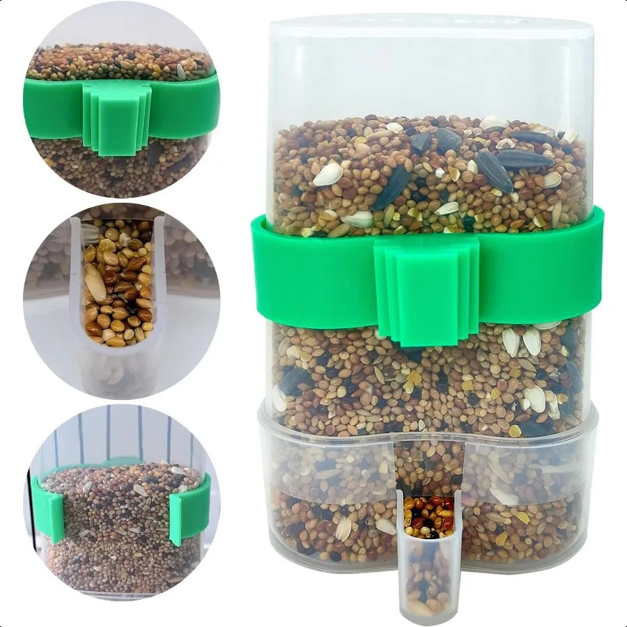 Hign Concerned Parrot Water Dispenser Automatic Bird Feeder