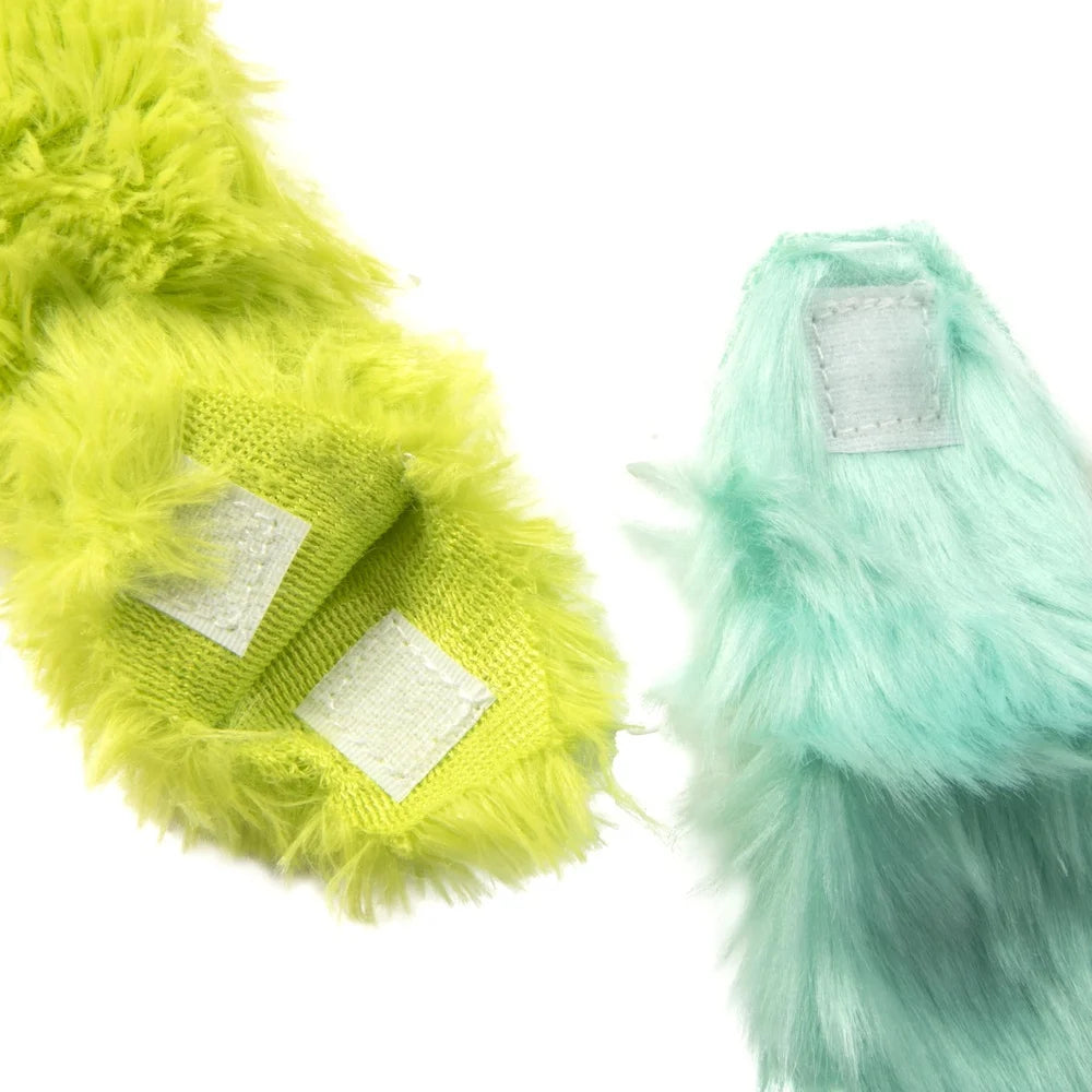 XMSJ Extra Long Breakaway Plush Wand Cat Toy with Ribbons