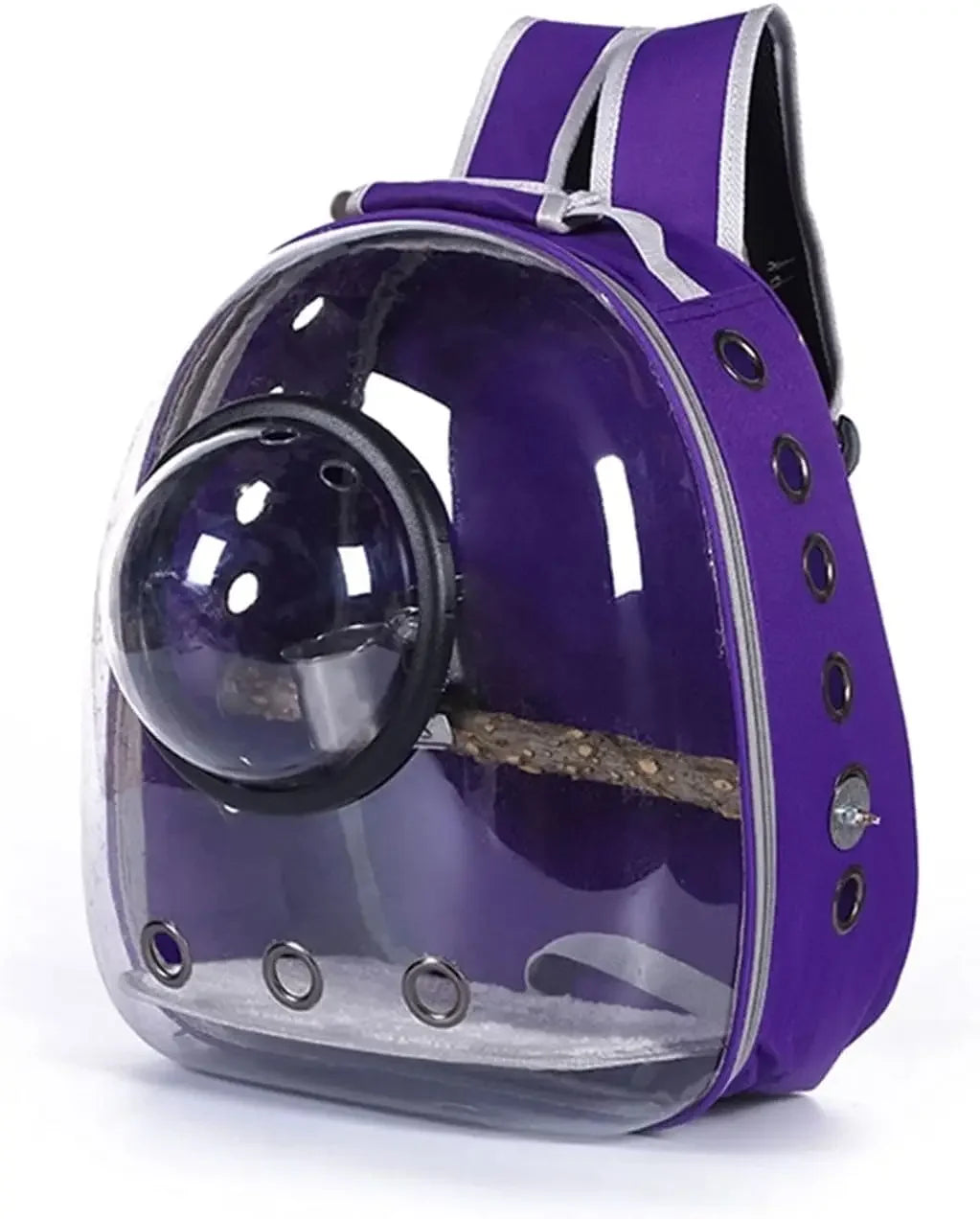 Peisi Portable Breathable Bird Carrier Backpack Travel Cage