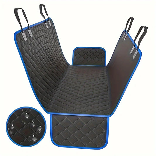 NoEnName Null Waterproof Pet Car Mat with Gray Edging