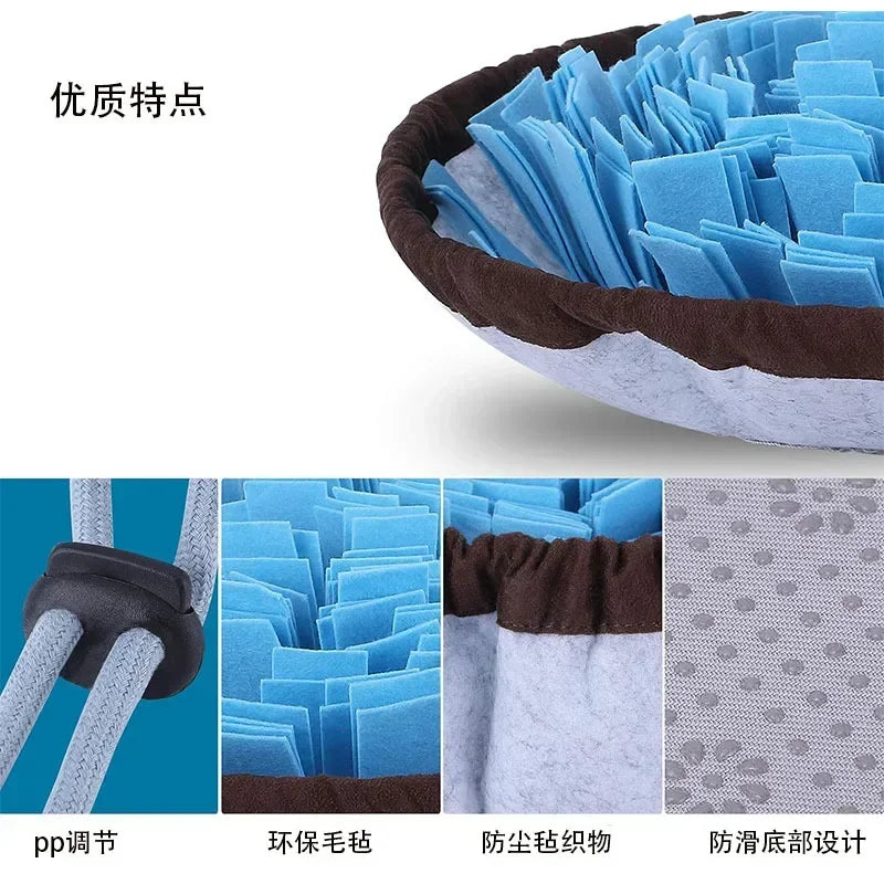 NoEnName Null Dogs Snuffle Mat Pet Training Toy