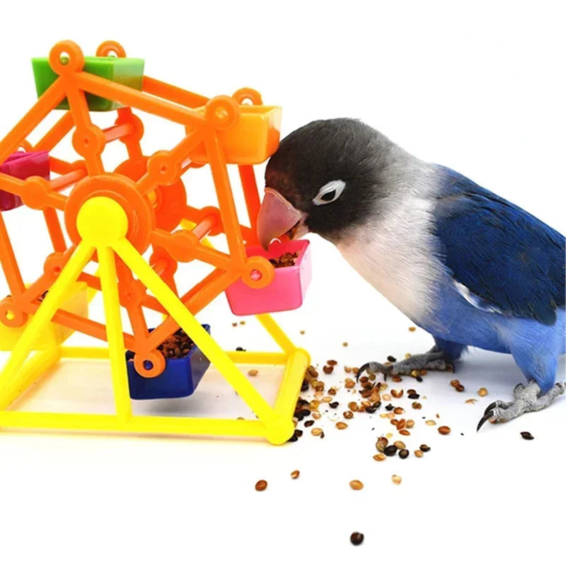 Guangdong Bird Foraging Toy Parrot Training Windmill Puzzle