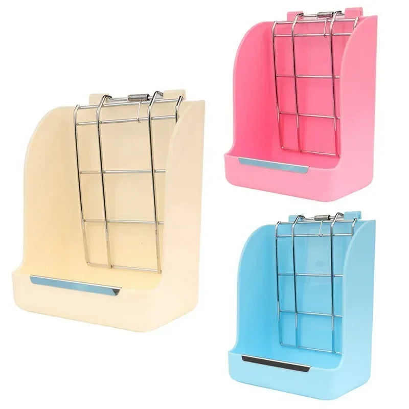 Rabbit Hay Feeder Dispenser For Hanging Cage Small Animals