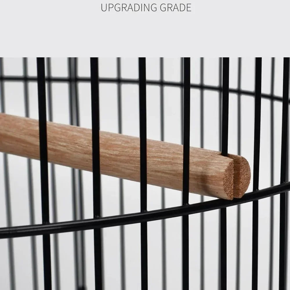 Peis Wooden Bird Cage Home Decoration Foldable Travel Nest