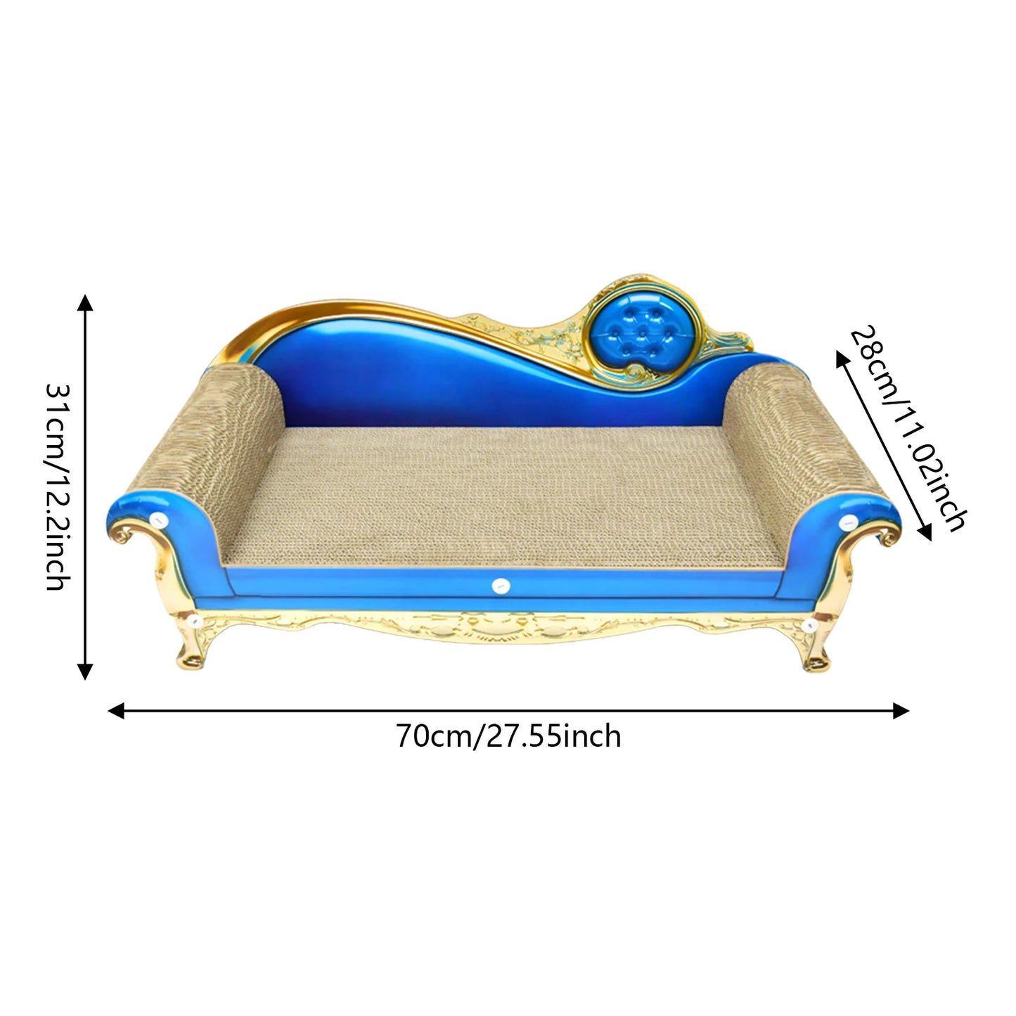 Large Cat Sofa Scratcher Couch Lounge Indoor Cat Kitten Toys