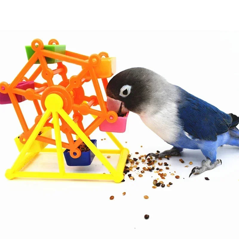 Guangdong Bird Foraging Toy Parrot Training Windmill Puzzle