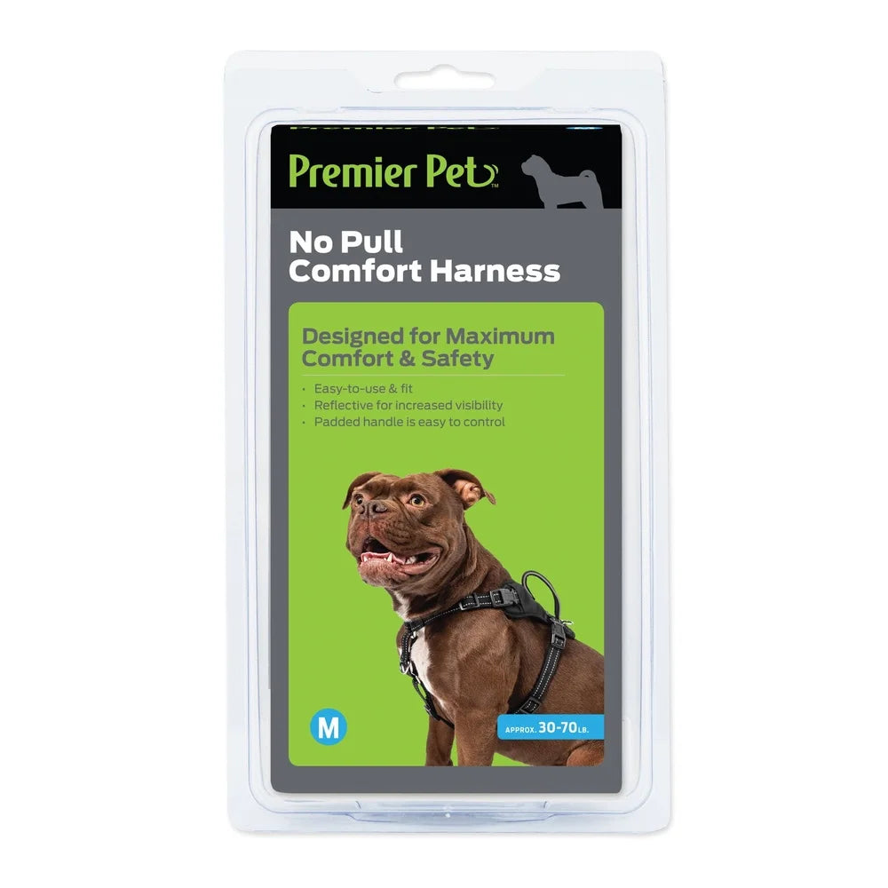 No Pull Comfort Harness For Medium Dogs Padded Reflective