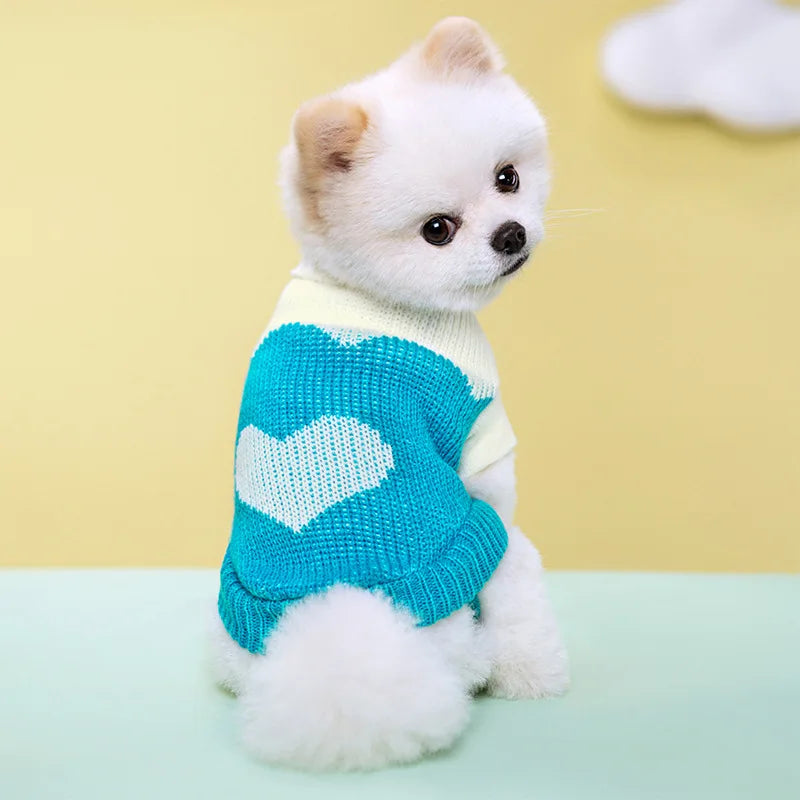 Guangdong CN Dog Knitted Sweater All Seasons Cozy Warm Clothes