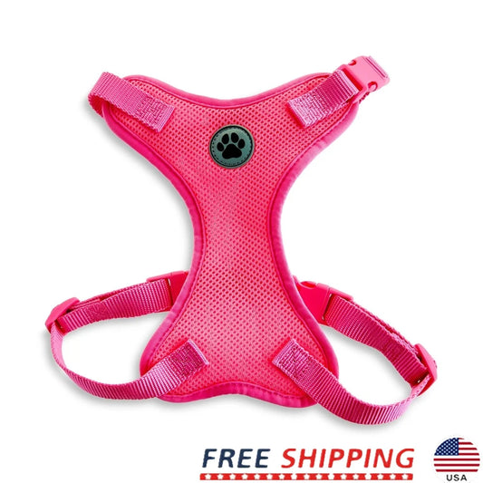 Adjustable Reflective Dog Harness For Medium Breeds Mesh