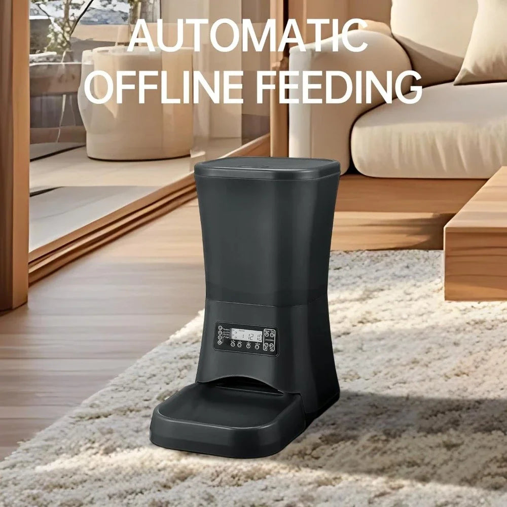 Automatic Dog Feeder with Timer for Large Dogs
