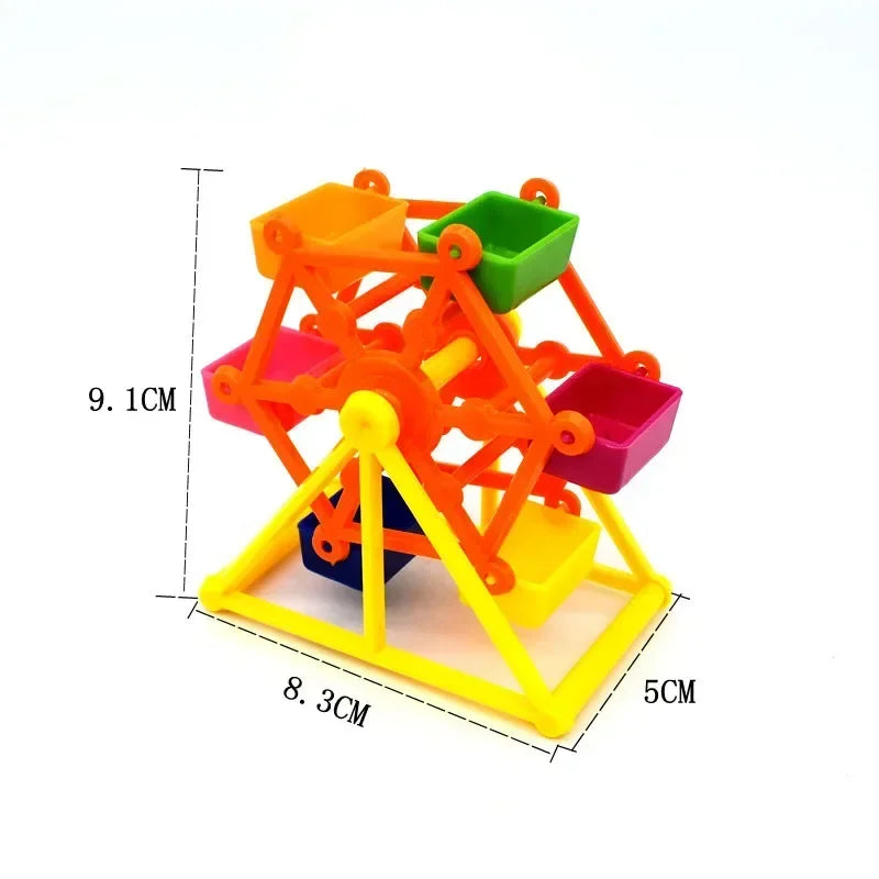 Guangdong Bird Foraging Toy Parrot Training Windmill Puzzle