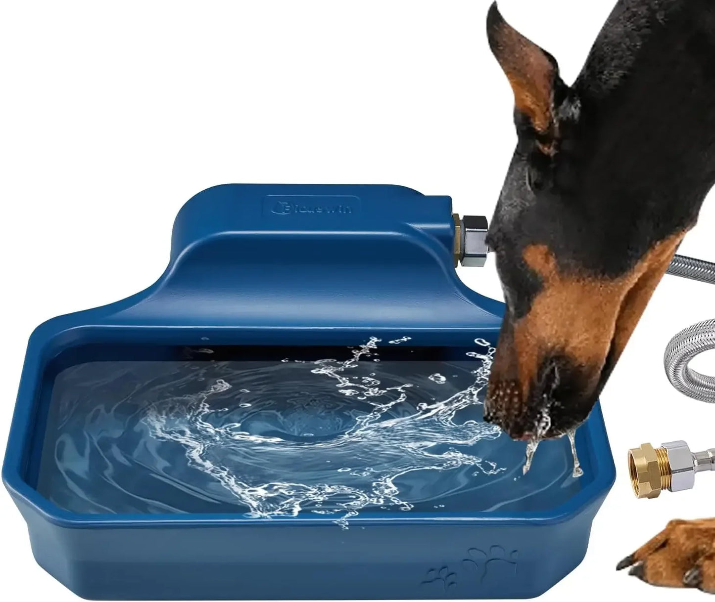 Automatic Dog Water Dispenser for Indoor Outdoor Use