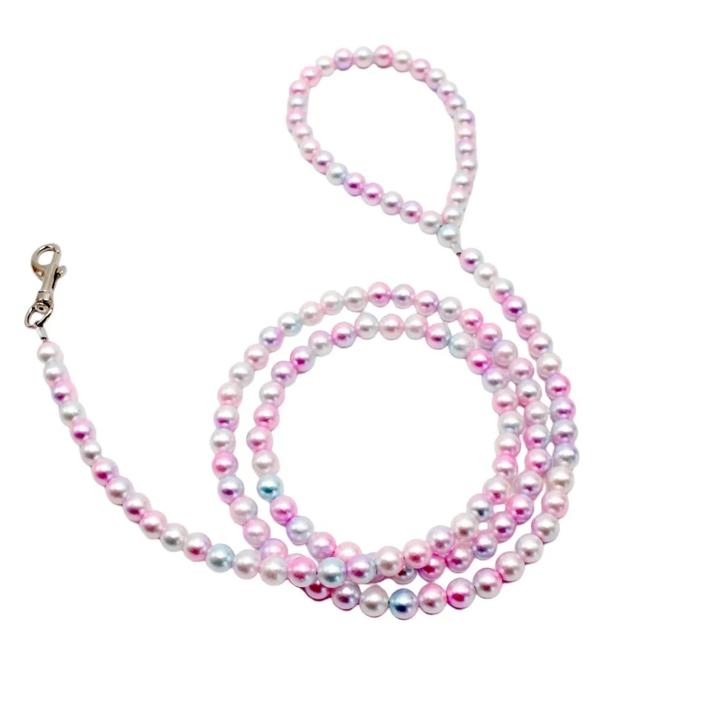 Luxury Pearls Beads Dog Harness Leash For Small Dogs