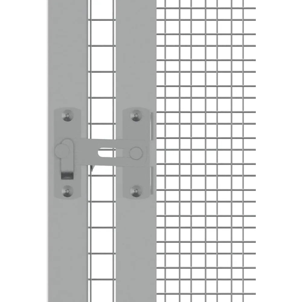 Secure Ventilated Bird Aviary Galvanized Steel Cage