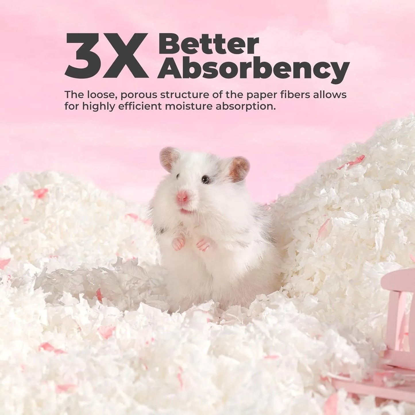 Small Pet Bedding Natural Shavings Dust Free Odor Control
