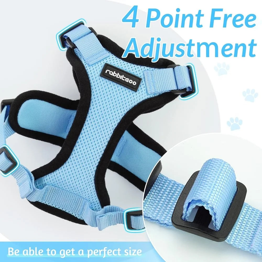 Escape Proof Cat Harness Leash Adjustable Soft Vest