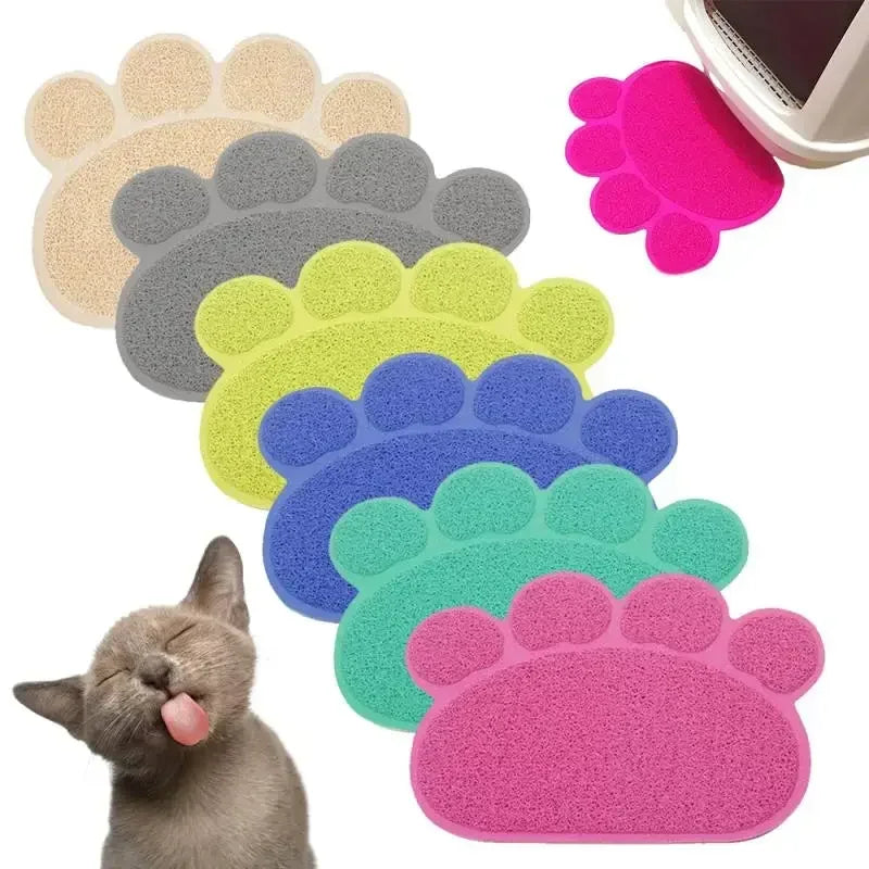 NoEnName Null PVC Pet Mat Non-slip Claw-shaped Design