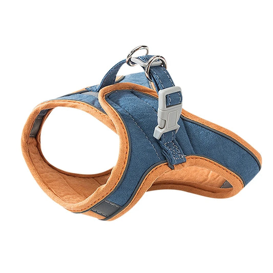 Breathable Cat Harness Leash Set With Reflective Strip