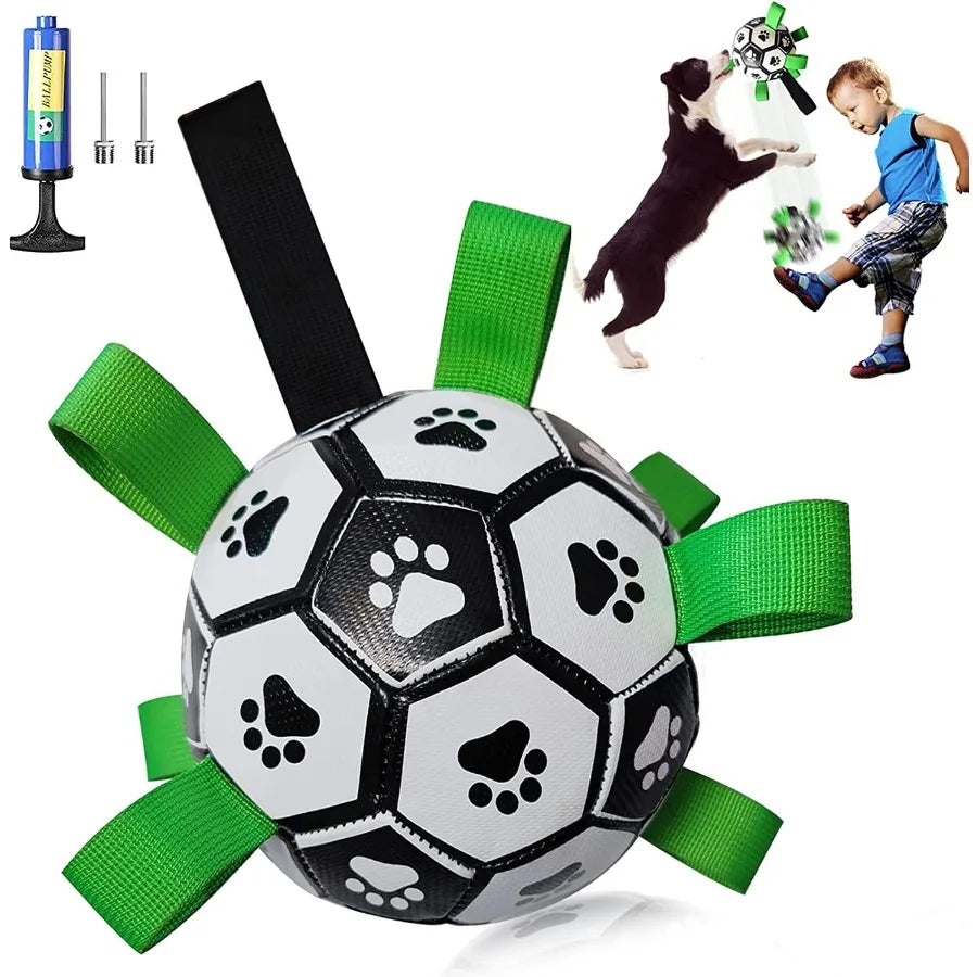 NoEnName_Null Dog Football Interactive Toy for Large Dogs